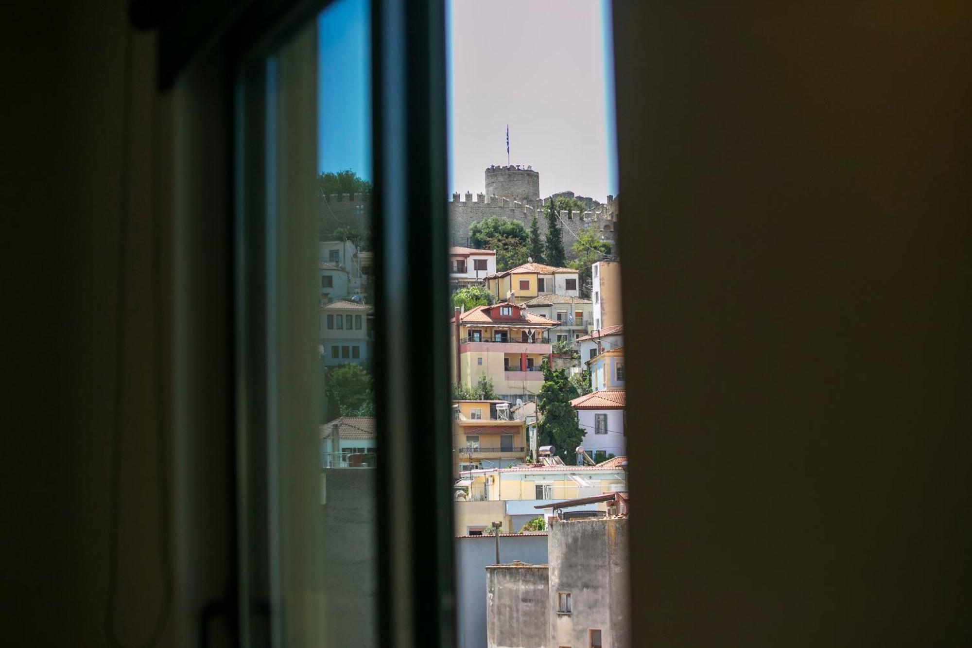 Castle View Luxury Apartment With Free Private Parking Kavala Exterior foto