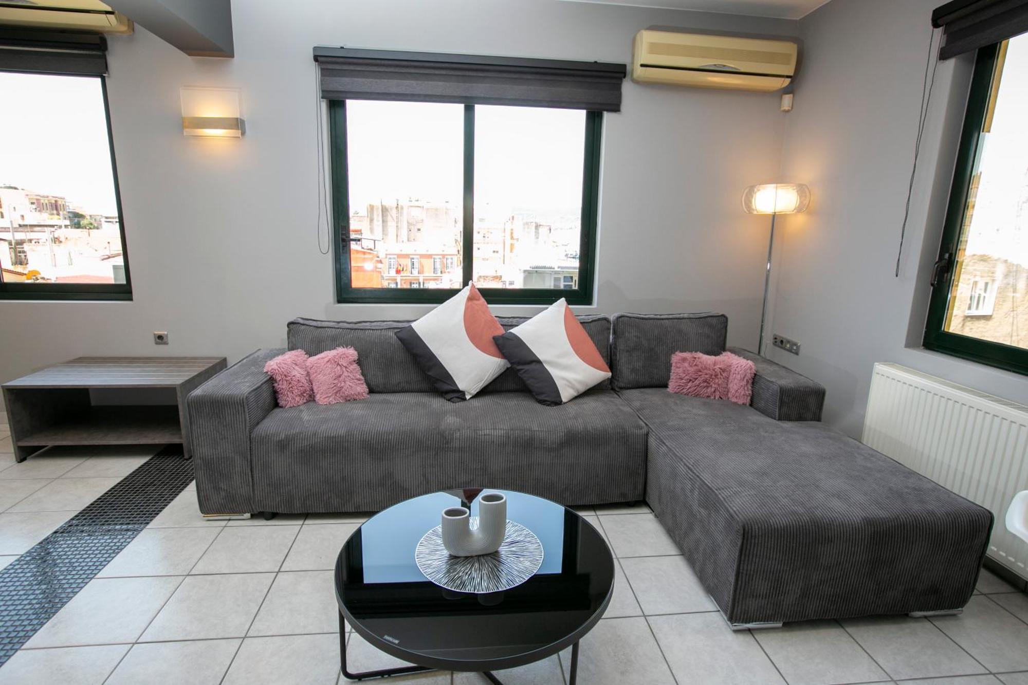 Castle View Luxury Apartment With Free Private Parking Kavala Exterior foto